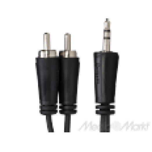122296 3,5 mm jack - 2 x RCA kábel 3 m