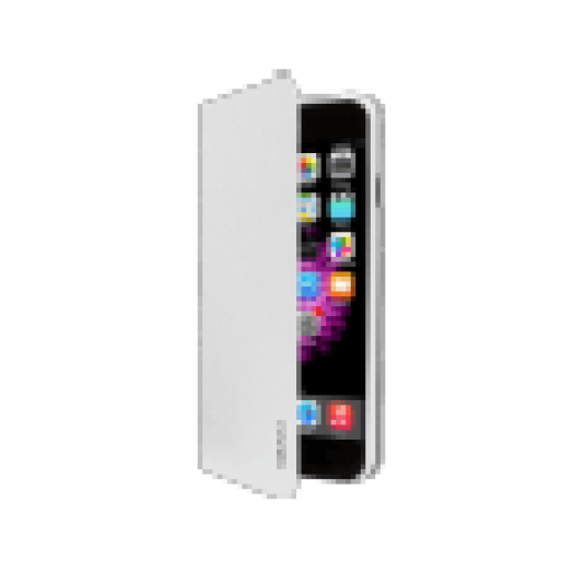 iPhone 6 Plus fehér bőr tok