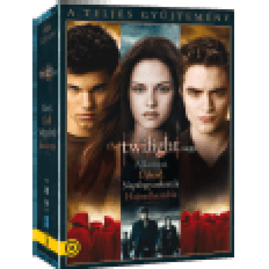 The Twilight Saga (Alkonyat) - A teljes gyűjtemény (díszdoboz) DVD