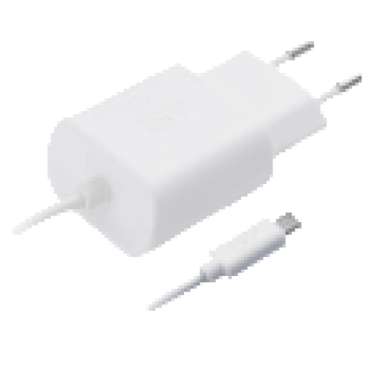 ISY IWC 3000 Micros USB fali töltő kábellel, fehér