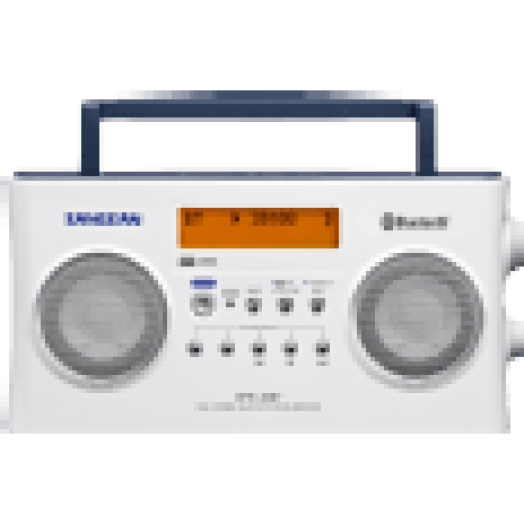 DPR-26BT W DAB+ / FM-RDS / Bluetooth sztereó táskarádió (fehér)
