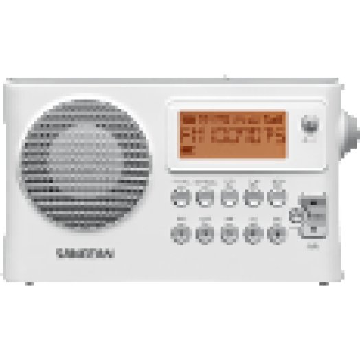 PR-D14 USB AM / FM-RDS hordozható táskarádió USB lejátszással