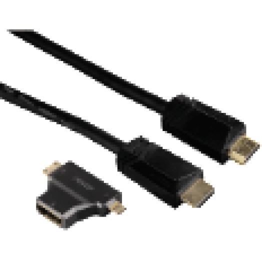 122227 High Sspeed HDMi kábel, ethernetl + adapter