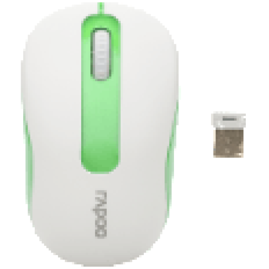 M10 zöld wireless mouse (153660)