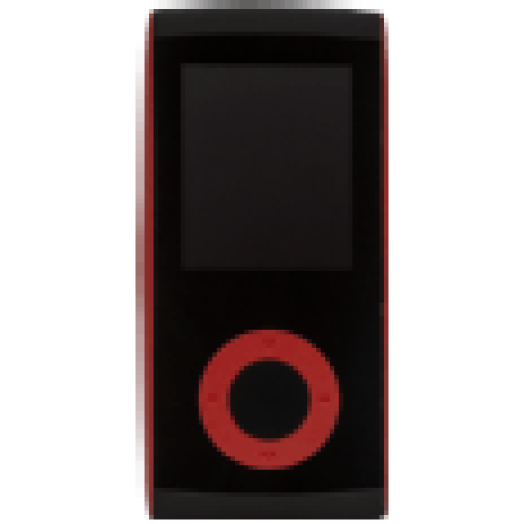 630 MSD 4GB-os MP3/MP4 lejátszó, piros