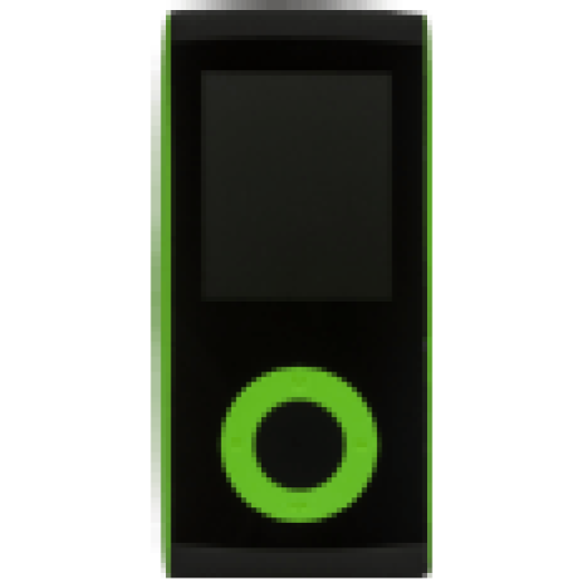 630 MSD 4GB-os MP3/MP4 lejátszó, zöld