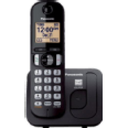 KX-TGC210PDB fekete dect telefon