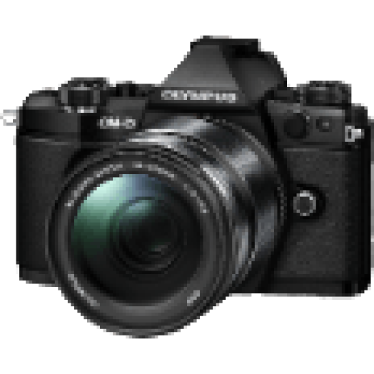 E-M5II ezüst + EZ-M1415 II fekete Kit