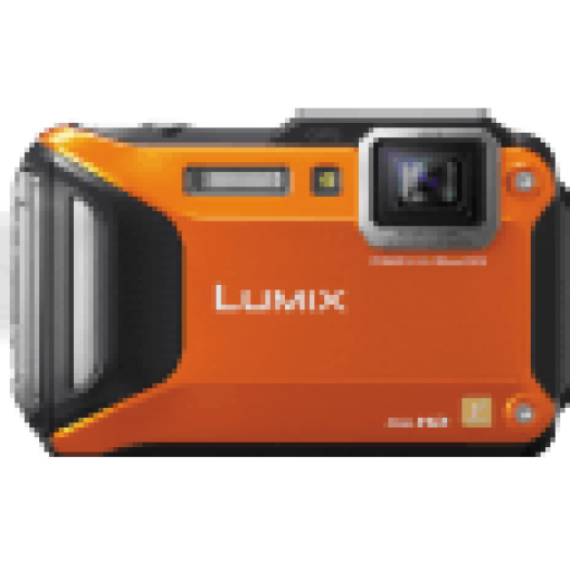 Lumix DMC-FT5 narancs digitális fényképezőgép