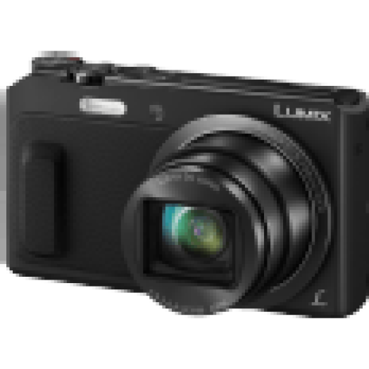 Lumix DMC-TZ57 fekete digitális fényképezőgép