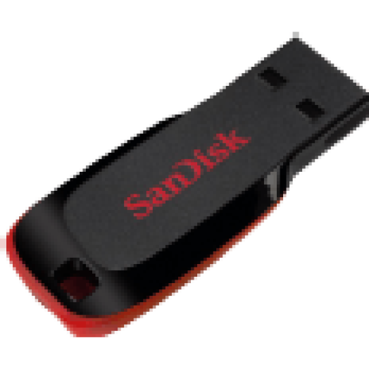 Sandisk Cruzer Blade fekete/vörös 128Gb pendrive (124043)