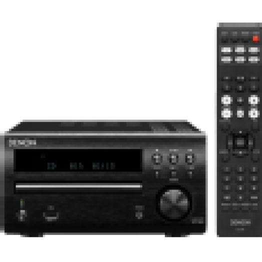 RCD-M40 hifi sztereó rádióerősítő, fekete