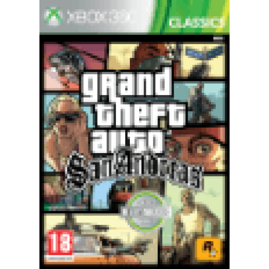 Grand Theft Auto: San Andreas (Classics Best Seller) XBOX 360