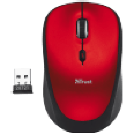 WMS-113 piros vezeték nélküli egér (20721)