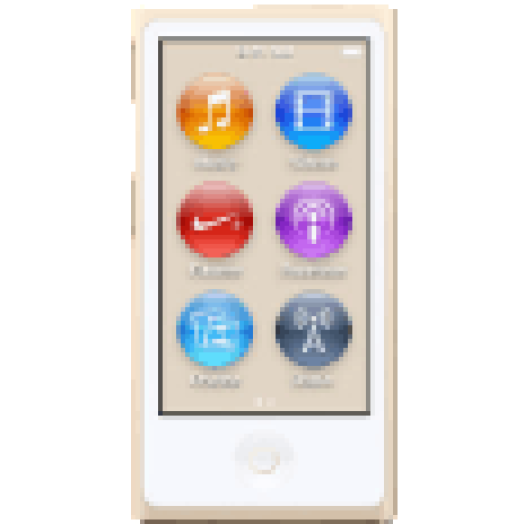 iPod Nano 16 GB MP4 lejátszó, arany