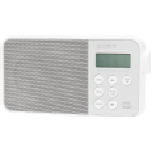 XDR-S40DBP hordozható digitális rádió, fehér