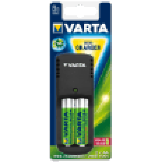 Mini akkutöltő 2x2100mAh akkumulátorral