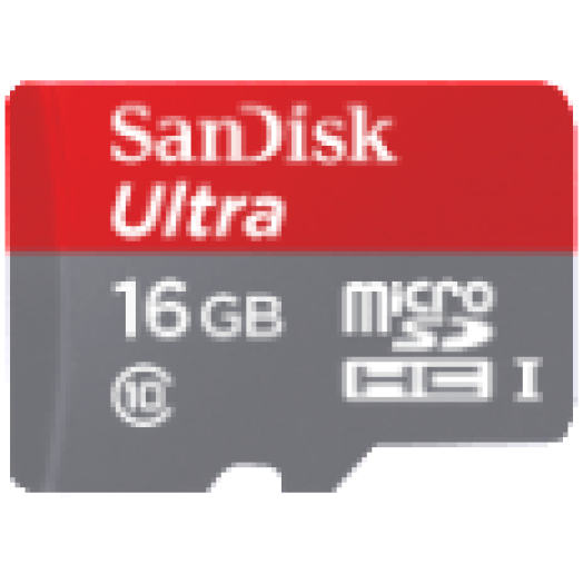 microSDHC 16GB Ultra Class10 UHS-I, 80MB/s + adapter (139730)