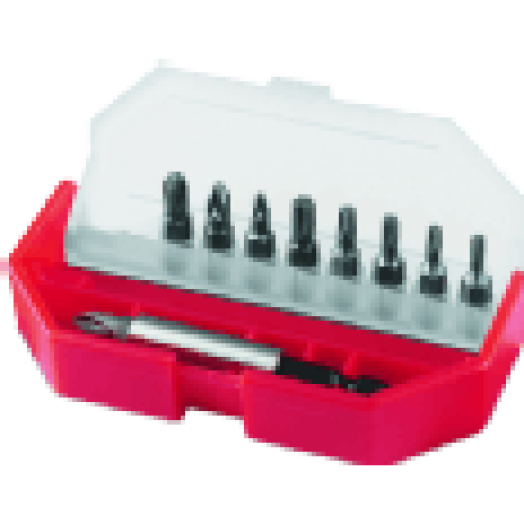 BIT KÉSZLET TORX+PH 10 RÉSZES