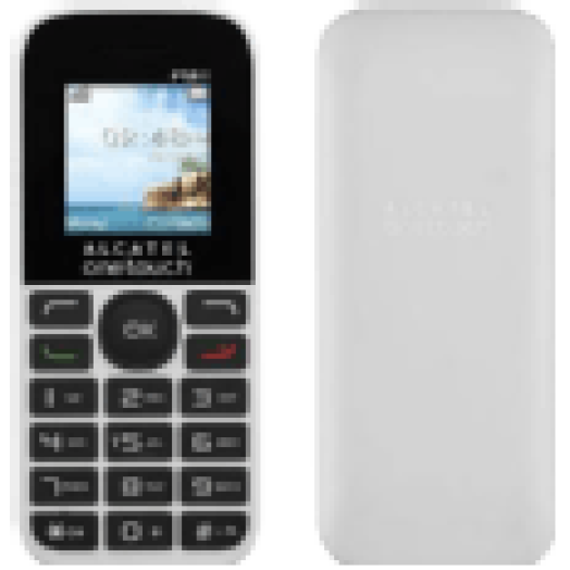 One Touch (1016D) fehér kártyafüggetlen mobiltelefon
