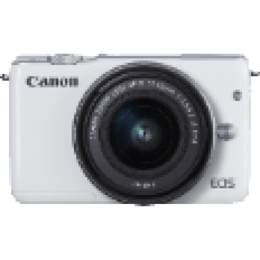 EOS M10 + EF-M 15-45 mm S fehér KIT