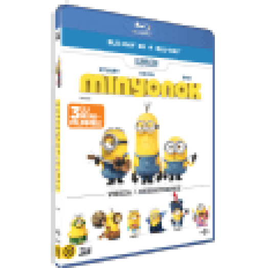 Minyonok 3D Blu-ray+Blu-ray