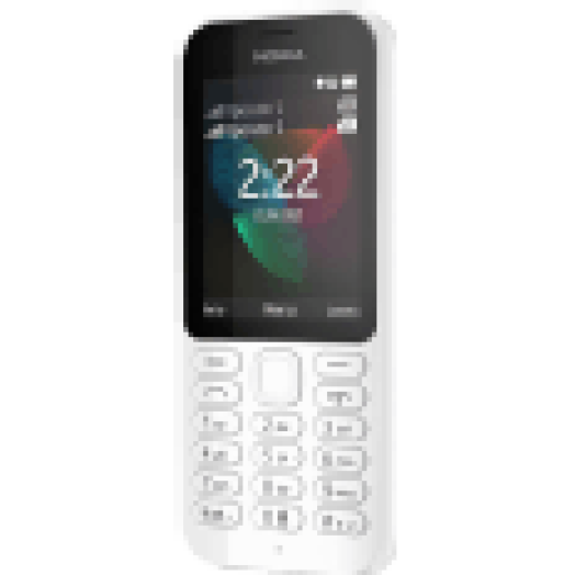 222 DS fehér kártyafüggetlen mobiltelefon