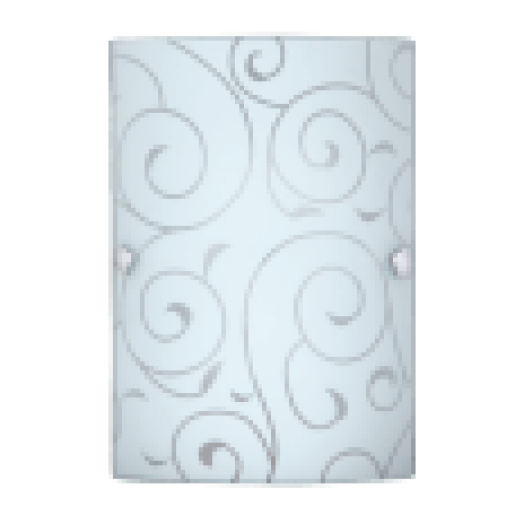 3850 Harmony lux, fali lámpa, E27 1x MAX 60W, fehér mintás