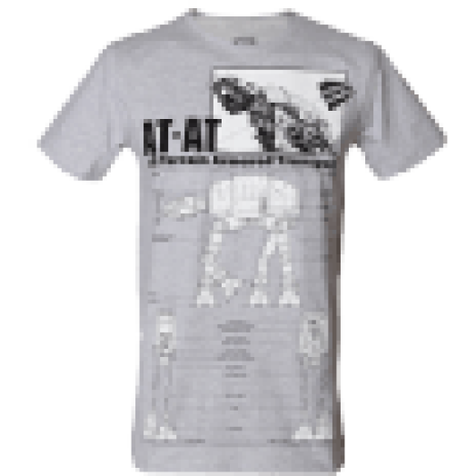 Csillagok háborúja - Birodalmi Lépegető T-Shirt XL