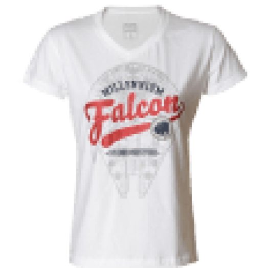 Csillagok háborúja - Millennium Falcon T-Shirt Női S