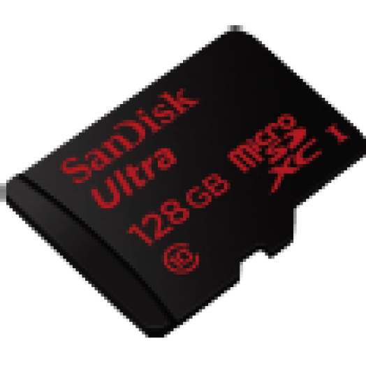 microSDXC 128GB Ultra Class10 UHS-I, 80MB/s + adapter (139733)