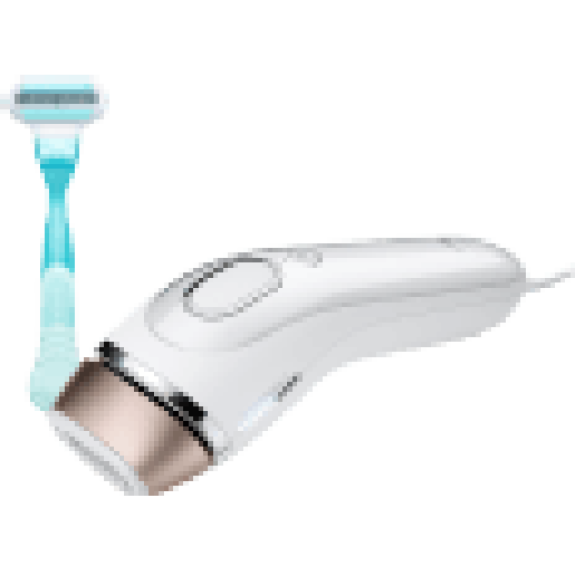 SILK-EXPERT BD5001 villanófényes szőrtelenítő + Gillette Venus borotva