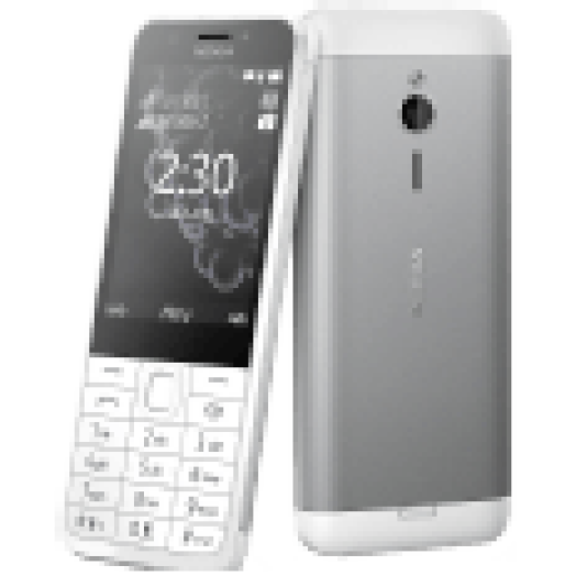 230 DS silver kártyafüggetlen mobiltelefon