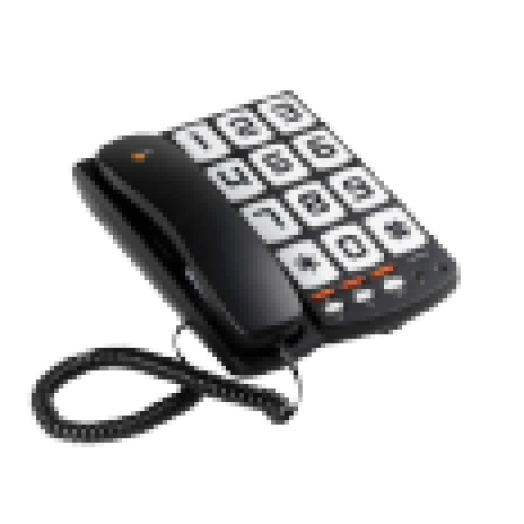 Sologic T101 fekete telefon