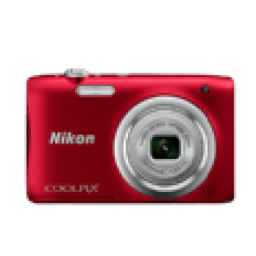 Coolpix A100 vörös digitális fényképezőgép