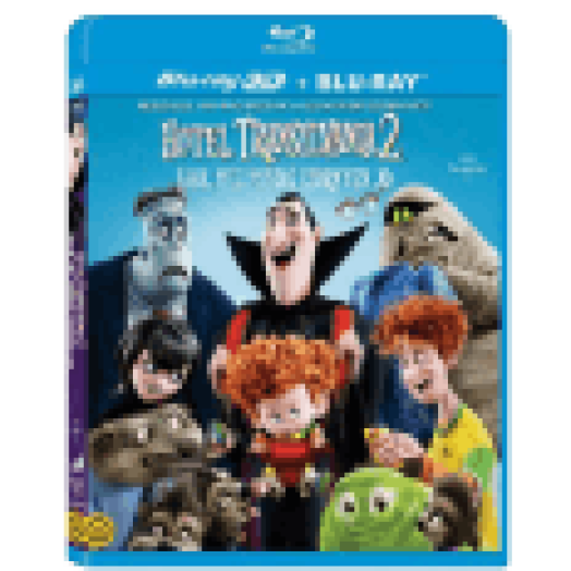 Hotel Transylvania 2. - Ahol még mindig szörnyen jó 3D Blu-ray+Blu-ray