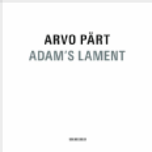Adam's Lament CD