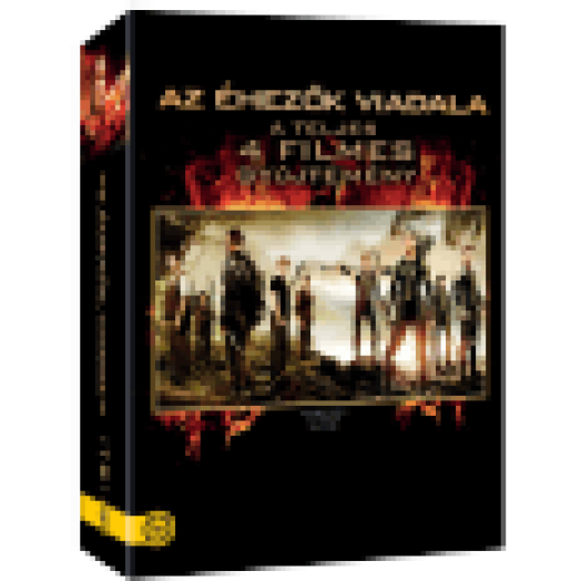 Az Éhezők Viadala - A teljes 4 filmes gyűjtemény DVD