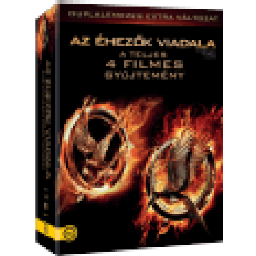 Az Éhezők Viadala - A teljes 4 filmes gyűjtemény (duplalemezes) DVD