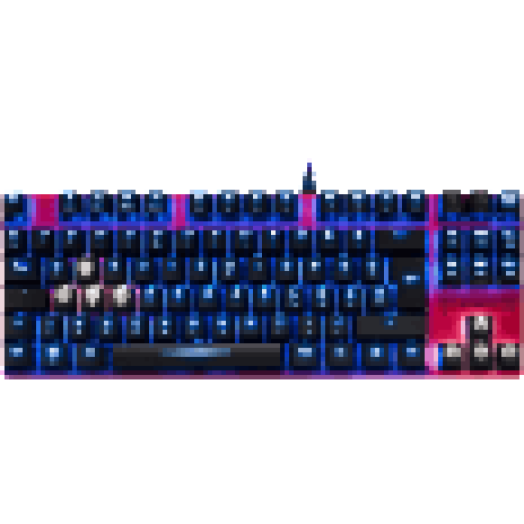 Ultor Illuminated fekete gaming billentyűzet (SL-670008-BKRD-HU)