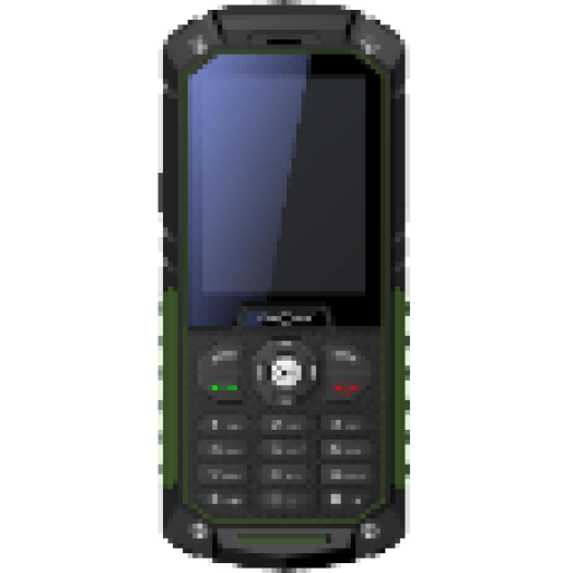 Raptor P70 DualSIM fekete/zöld kártyafüggetlen mobiltelefon