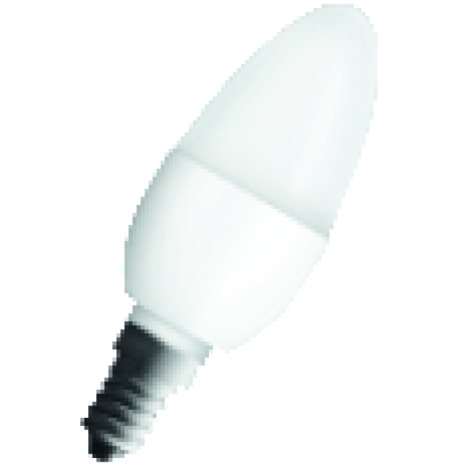 VALUE LED gyertya 40 E14 matt meleg 470LM 6W