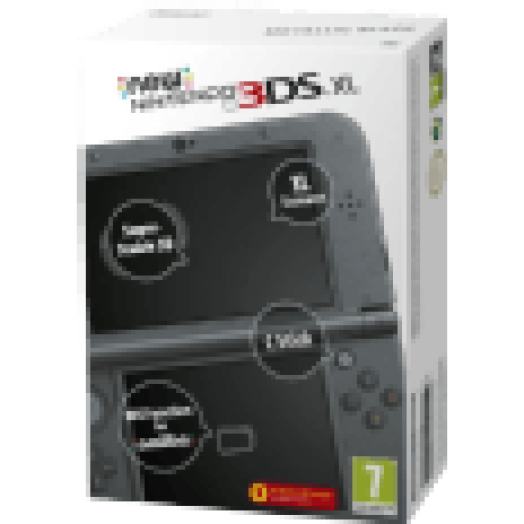 Nintendo 3DS XL fekete