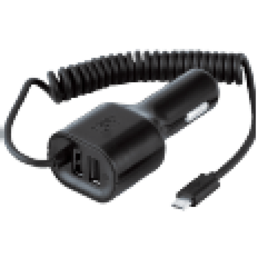 ICC5000 AUTÓS TÖLTŐ,2 USB, 1 MUSB