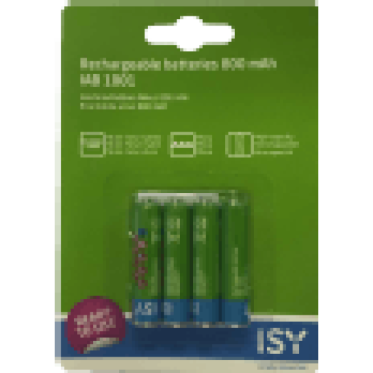 IAB1001 AKKUM. AAA 800MAH 4DB