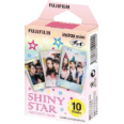 Colorfilm Instax Mini Glossy Shiny Star 10 db/csomag