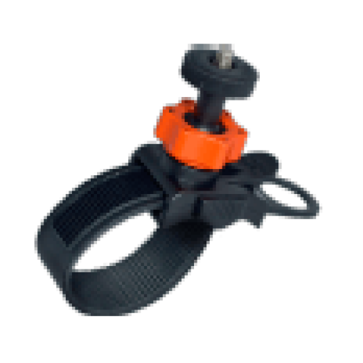 Rögzítőszíj 16-60 mm állíthatósággal fekete/narancs