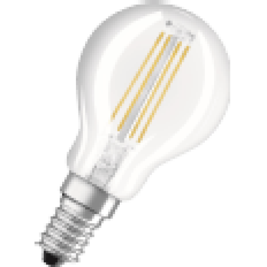 LED RETRO kisgömb 40 E14 ÁTLÁTSZÓ 230LM 4W meleg