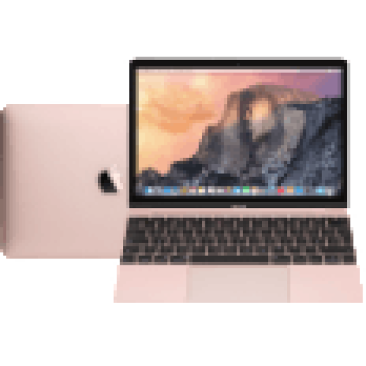 MacBook 12" rozéarany 2016 (Retina Core M3 1.1GHz/8GB/256GB/Intel HD 515) mmgl2mg/a