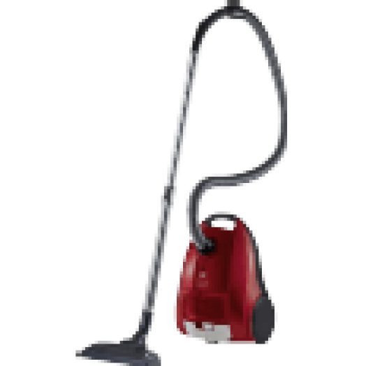 EEQ21 Porzsákos porszívó, piros, 1400W